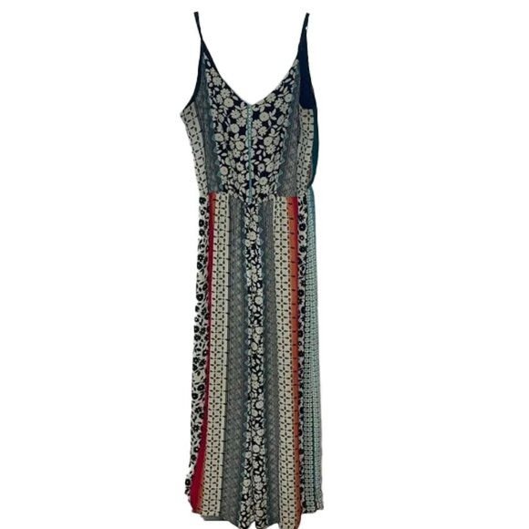 🆕 MIMI CHICA graphic maxi boho Dress Size M - Picture 5 of 5